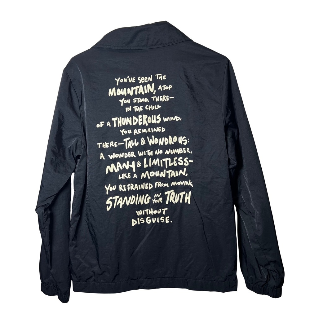 Target Black History Month Coach Jacket Graphic Print XS